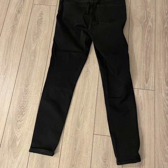 Madewell roadtripper Black Skinny Jeans 29 - Picture 2 of 4